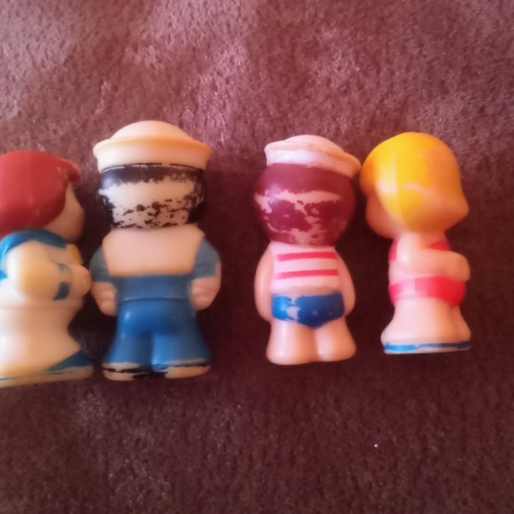 P**Vintage TubTown figurines, set of 4 - Picture 8 of 11